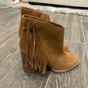 Leather booties!! Size 8!